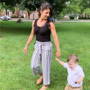 Tie Waist Pull On LOFT Pant